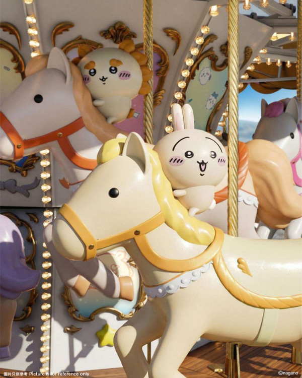 CHIIKAWA特展8月登陸尖沙咀！全球首座巨型迴旋木馬+送幻彩應援扇！附搶飛攻略詳情