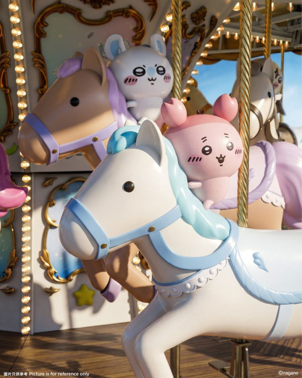 CHIIKAWA特展8月登陸尖沙咀！全球首座巨型迴旋木馬+送幻彩應援扇！附搶飛攻略詳情