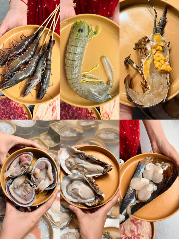 圖片來源:小紅書@愛上小羅號 深圳羅湖首家海底撈大排檔火鍋開幕地鐵直達!大型水產池/鮮切牛肉區 200+款食材任揀