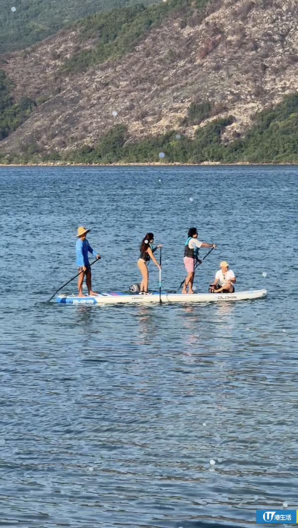 西沙GO PARK AQUA全新水上活动中心全新升级！全港独有FIAT海上跑车体验/双体船/桨板