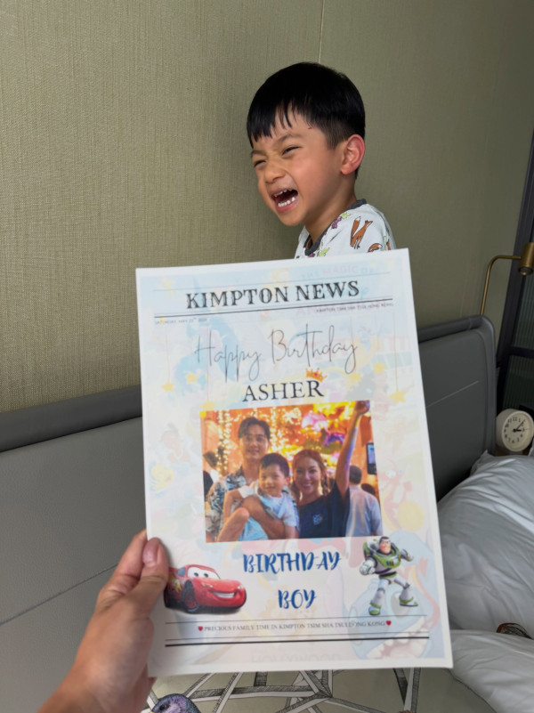 何雁詩鄭俊弘天使仔仔4歲生日近況曝光！感性曝唯一願望可以做到呢一件事