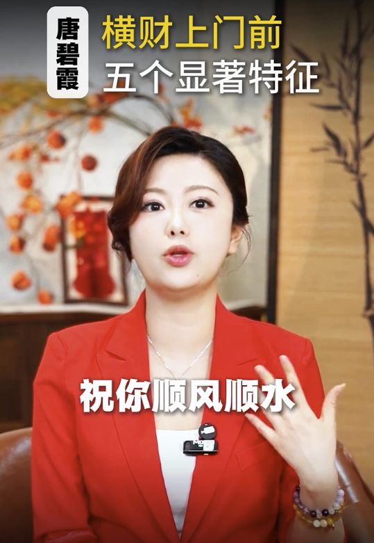 唐碧霞公開5大發達徵兆 - 5. 腦子突然變得非常清晰。圖片來源：小紅書