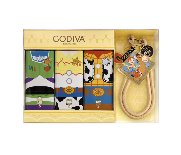 GODIVA×反斗奇兵5全新可可系列登場：胡迪/巴斯光年時尚禮盒、限定雙重口味軟雪糕、滿額免費送限量迷你包