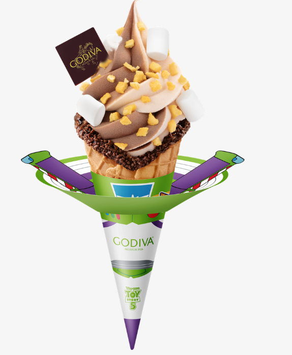 GODIVA×反斗奇兵5全新可可系列登場：胡迪/巴斯光年時尚禮盒、限定雙重口味軟雪糕、滿額免費送限量迷你包