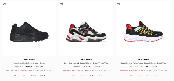 开仓优惠︱Skechers运动名牌开仓低至3折!最后3日 运动鞋/上衣/外套/背包斜挎包119元起!
