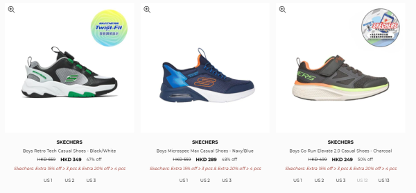 开仓优惠︱Skechers运动名牌开仓低至3折！最后3日 运动鞋/上衣/外套/背包斜挎包119元起！