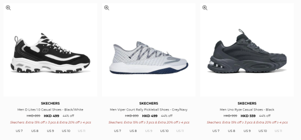 开仓优惠︱Skechers运动名牌开仓低至3折！最后3日 运动鞋/上衣/外套/背包斜挎包119元起！