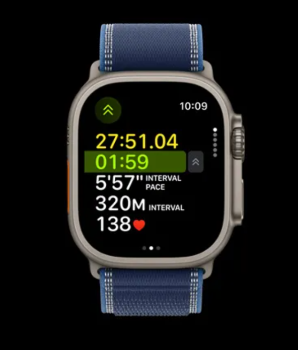 Apple Watch Ultra 3（图片来源︰Apple）