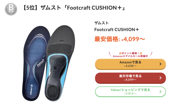 日本權威實測男士鞋墊推薦！行路腳痛易攰睇7款防疲勞鞋墊 $44平價款奪冠救扁平足