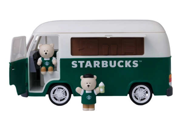 Starbucks推最新夏季新品！星巴克熊足球玻璃杯/趴趴樹懶樹熊系列/星巴克熊咖啡車