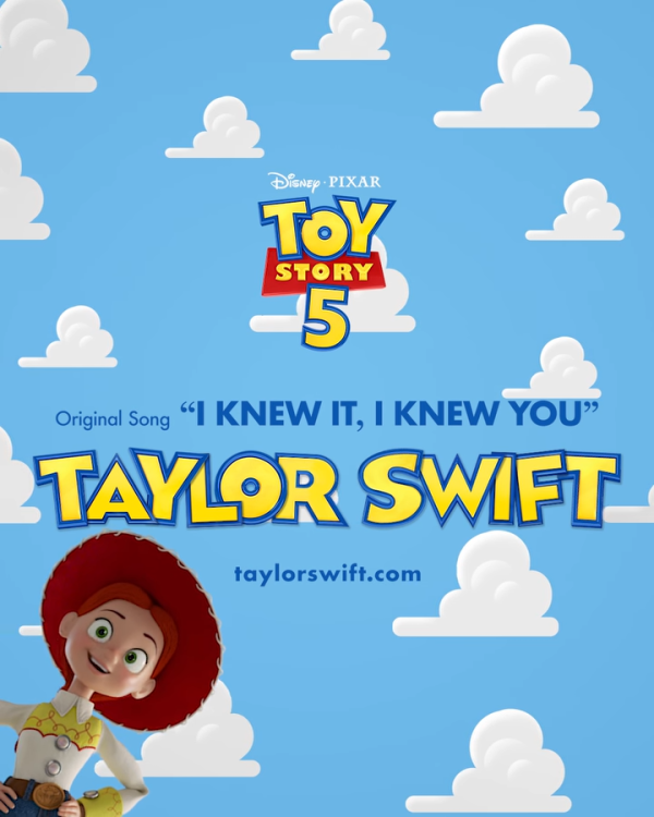 反斗奇兵5|Taylor Swift宣佈加盟電影推出新歌!唱出牛仔女翠絲感情世界