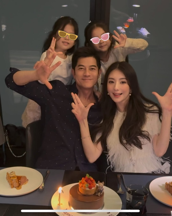 郭富城大女儿二女儿正面照意外曝光！零遮掩高颜值疯传！五官立体神似方媛