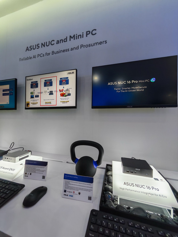 Computex 2026 | ASUS多路新品齊發 從 Mini PC 到 AI POD：商用 AI 全面進擊
