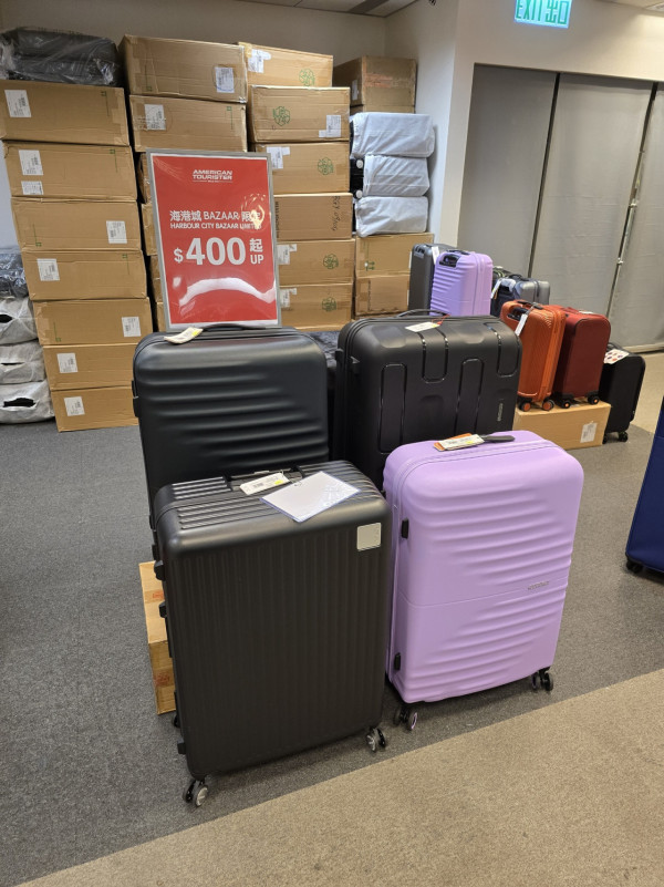 開倉優惠｜尖沙咀American Tourister開倉低至3折！行李箱最平$300買到 大細組合喼勁減逾$1500！