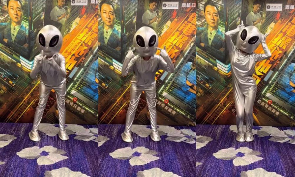 香港探秘地圖｜丁子朗犧牲色相剝衫晒肌壁咚頌姐！倪嘉雯無懼高溫扮外星人跳狐仙舞