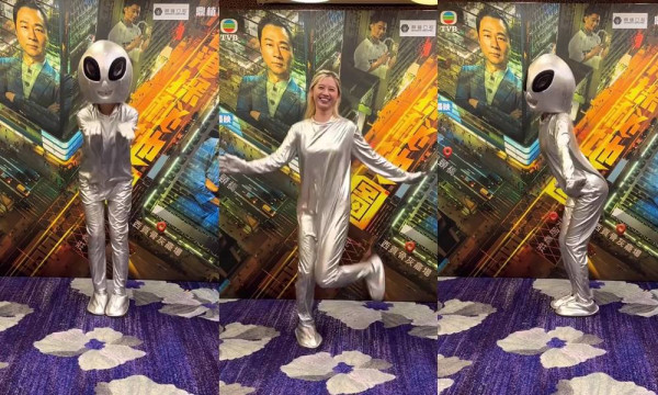 香港探秘地圖｜丁子朗犧牲色相剝衫晒肌壁咚頌姐！倪嘉雯無懼高溫扮外星人跳狐仙舞