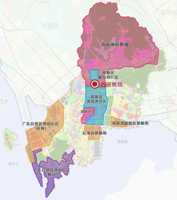 深圳最大高鐵站落戶西麗 預計2028年完工 20分鐘直達大灣區核心城區 