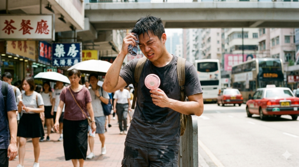 爆汗人自救攻略！出門5分鐘濕到透？網民教4招解決濕身大汗：ＯＯ衫是頭號敵人、出街必備呢一物