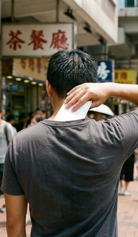 爆汗人自救攻略！出門5分鐘濕到透？網民教4招解決濕身大汗：ＯＯ衫是頭號敵人、出街必備呢一物