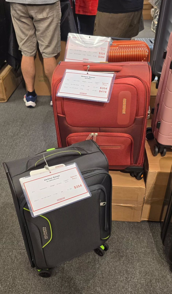 開倉優惠｜尖沙咀American Tourister開倉低至3折！行李箱最平$300買到 大細組合喼勁減逾$1500！