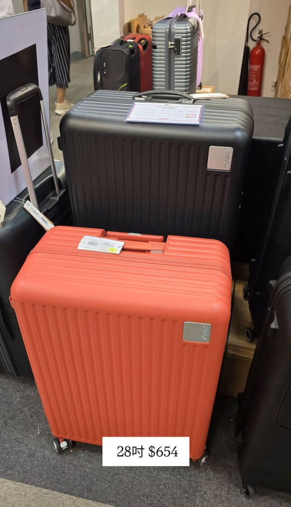 開倉優惠｜尖沙咀American Tourister開倉低至3折！行李箱最平$300買到 大細組合喼勁減逾$1500！