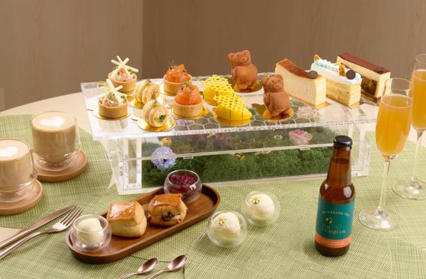 BAKERY BY THE GRAND限定「蜂」味下午茶  送米埔濕地紅樹林蜜／附父親節蛋糕推介
