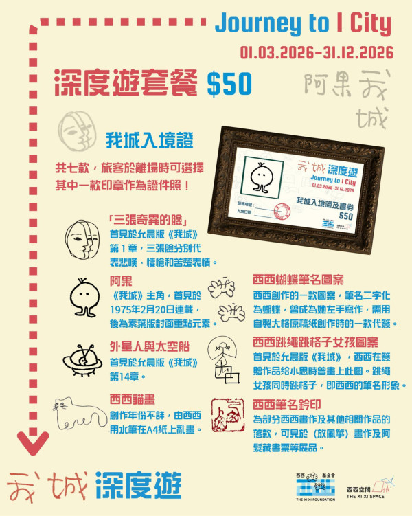 《我城》深度遊（來源：西西空間Facebook）