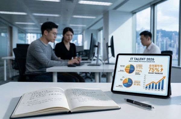 香港電腦學會調查：2 類 ICT 人才超搶手 七成半今年獲加薪 逾四成增幅跑贏通脹