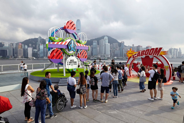 圖片為2019年「Our Toy Stories@海港城」《反斗奇兵》嘉年華(圖片來源︰FB@HarbourCity)