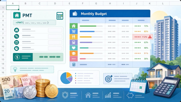 【Google Sheets 神技懶人包】5 個港人實用範本：月供計算、記賬、業主租客清單、KPI 追蹤
