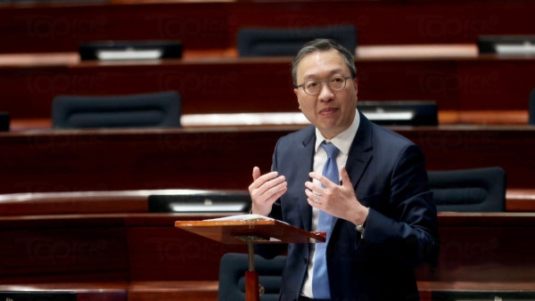律政司司长林定国（图片来源︰HKET）