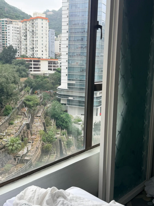內地遊客遊港住山景房驚變一「奇景」 網民得啖笑:只有內地人才會介意!