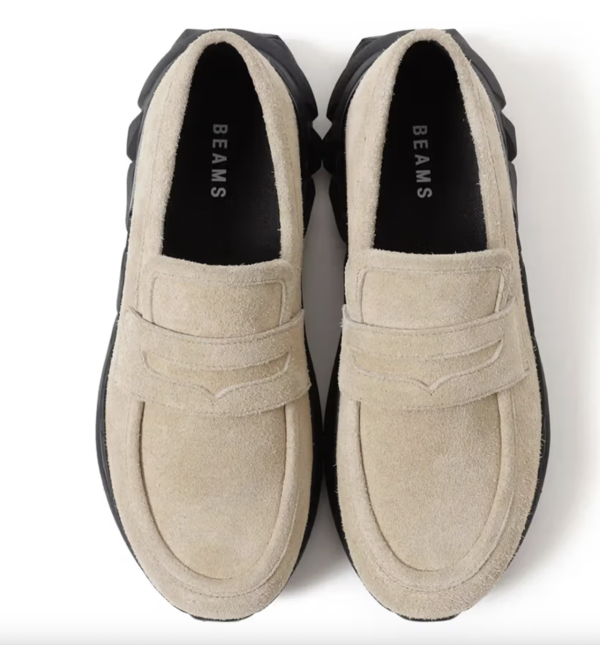 BEAMS 麂皮 Sneaker Loafer