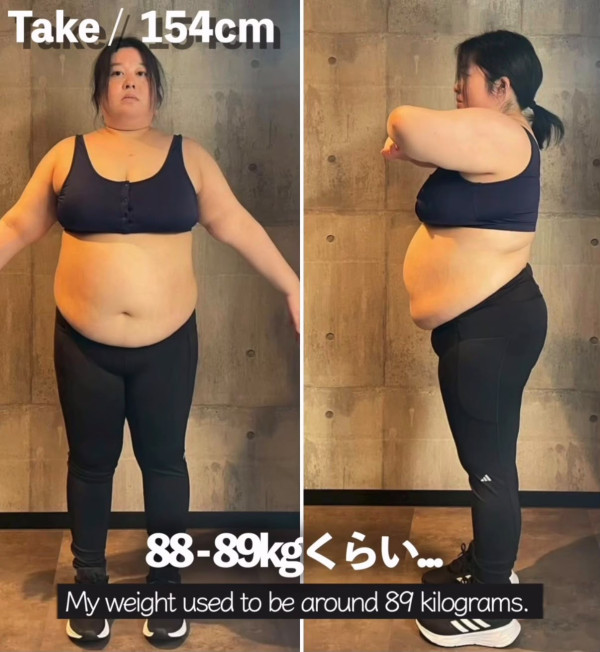90kg→48kg!4XL日女靠「211餐盤法」逆襲大成功 一年內減掉了半個自己