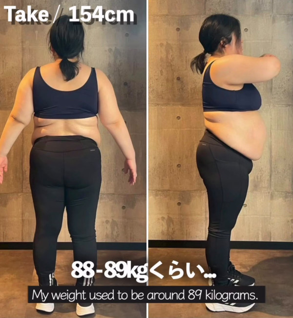 90kg→48kg!4XL日女靠「211餐盤法」逆襲大成功 一年內減掉了半個自己