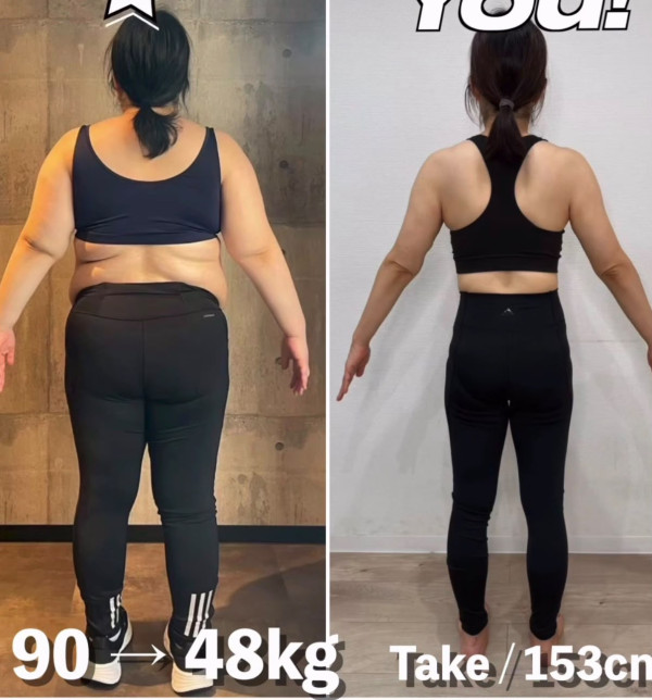 90kg→48kg!4XL日女靠「211餐盤法」逆襲大成功 一年內減掉了半個自己