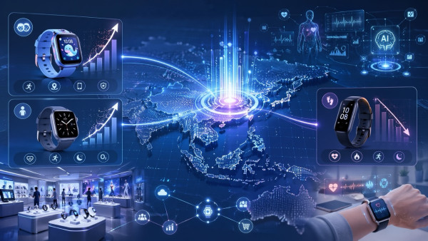 IDC 2026 Q1 全球腕戴設備報告：華為 950 萬台守第一 蘋果漲 13.2% 超越小米