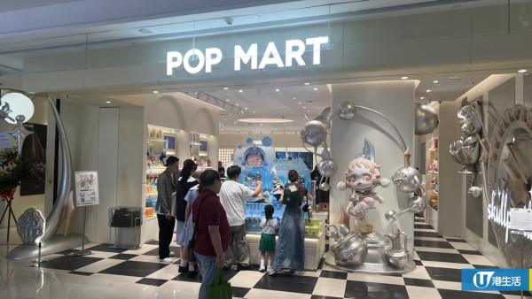 POP MART元朗店開幕！小編現場直擊：熱門盲盒系列超齊全 必玩限量「不蓋瓶」挑戰