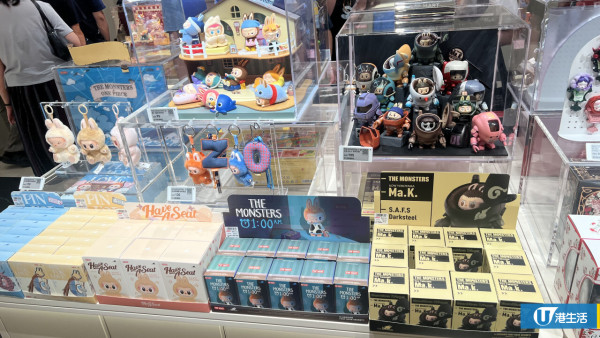 POP MART元朗店開幕！小編現場直擊：熱門盲盒系列超齊全 必玩限量「不蓋瓶」挑戰