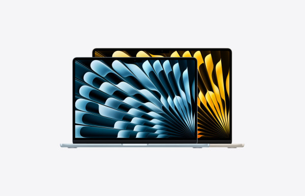 MacBook Air 13英寸及15英寸(M5芯片)(图片来源︰APPLE)