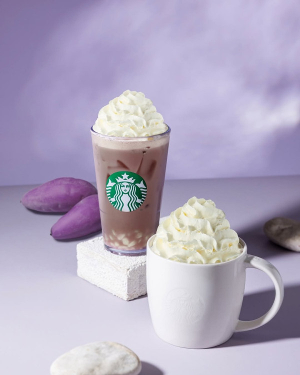 Starbucks限時買一送一！必試紫薯鮮奶系列！水樽/隨行杯/咖啡杯低至6折 最平$75買到