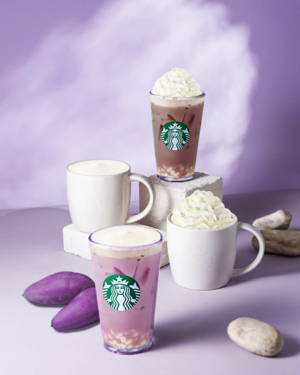 Starbucks限時買一送一！必試紫薯鮮奶系列！水樽/隨行杯/咖啡杯低至6折 最平$75買到