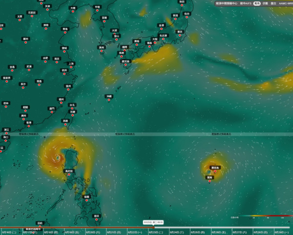 雙颱風接力殺到？AI預測6月下旬恐逼近香港 專家揭1大打風變數