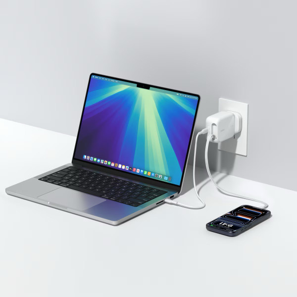 Belkin UltraCharge 67W GaN伸縮線充電器連鎖店著數開賣！內建1米USB-C線、摺疊插腳 