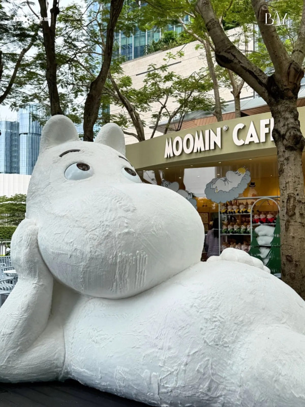 圖片來源:小紅書@深圳湾万象城 深圳姆明Cafe快閃店登場!巨型姆明+多款可愛周邊 附地址交通