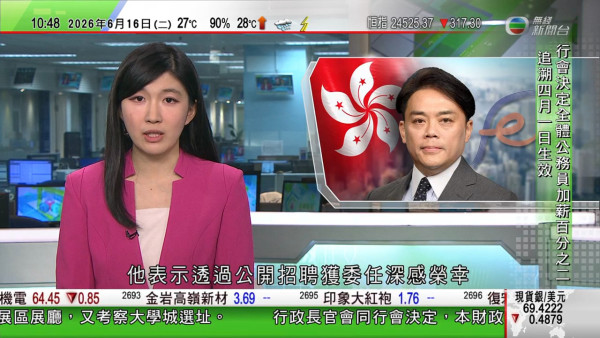TVB新聞主播賀子欣破相流血出鏡!直播驚見臉頰刮痕滲血 頂硬上表現獲讚專業