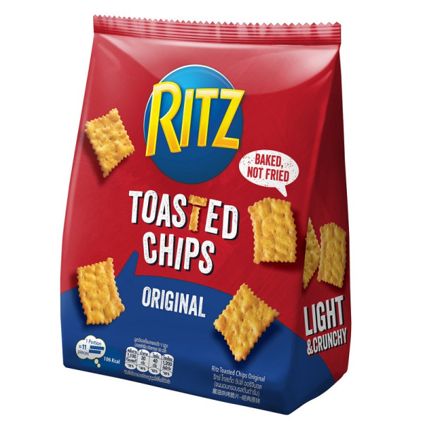 RITZ 推Toasted Chips系列零食 輕負擔、非油炸烘烤脆片/三種鬆脆新滋味 內文即睇發售地點