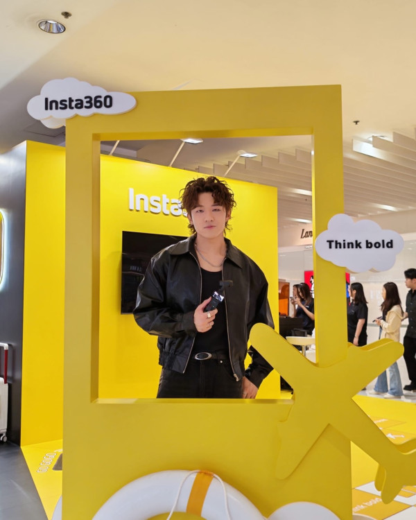ANSONBEAN 現身 Insta360 Luna 快閃店！雙鏡頭雲台相機即場試玩展期至 6 月 22 日 現場買機送免費刻字