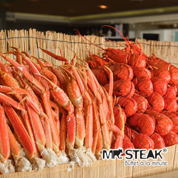 銅鑼灣Mr.Steak自助餐突發買1送1+加$1多一位！任食生蠔/和牛/蟹腳/煎鴨肝