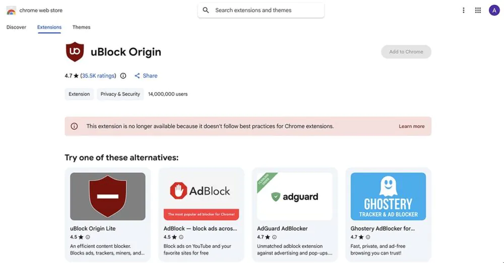 Chrome廣告從此避無可避？Google出手封殺多款經典攔截器！網民無奈跳船轉用「這些」瀏覽器